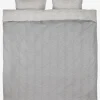 LOLAPlusParure de lit Seersucker LOLA 240x220 gris/blanc-JYSK