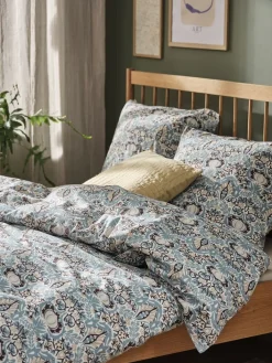 LOVISBasicParure de lit LOVIS 240x220 pétrole-JYSK Sale