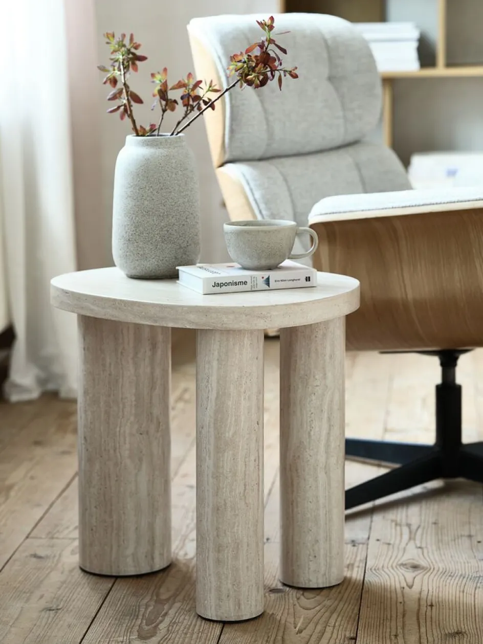 LUNDEBORGBout de canapé LUNDEBORG 38x50 coloris travertin-JYSK