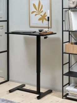 LUNDTOFTBureau à hauteur réglable a/vérin à gaz LUNDTOFT 40x70-JYSK Online