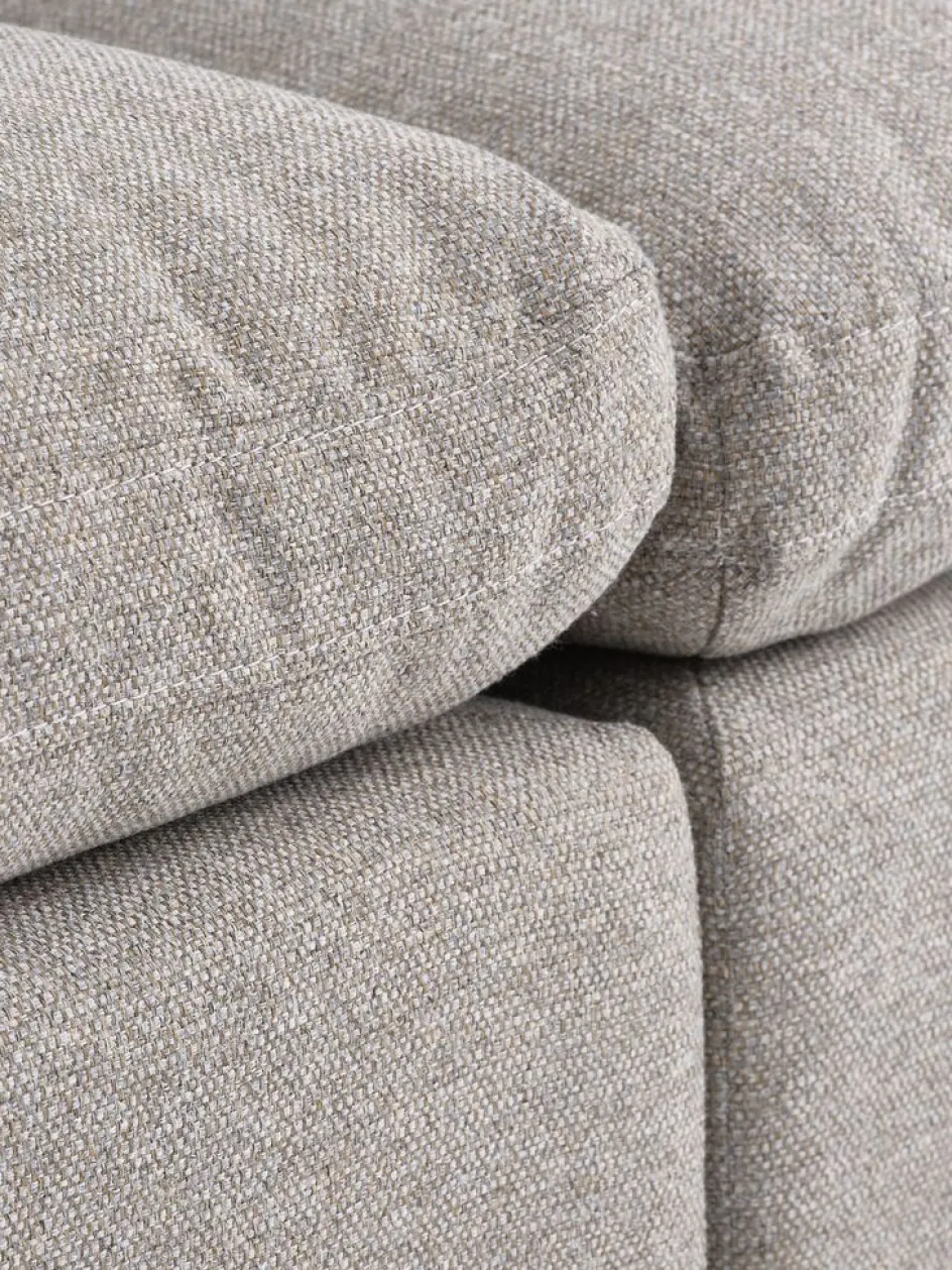 LYBYCanapé modulable LYBY 5 personnes angle tissu sable-JYSK Clearance