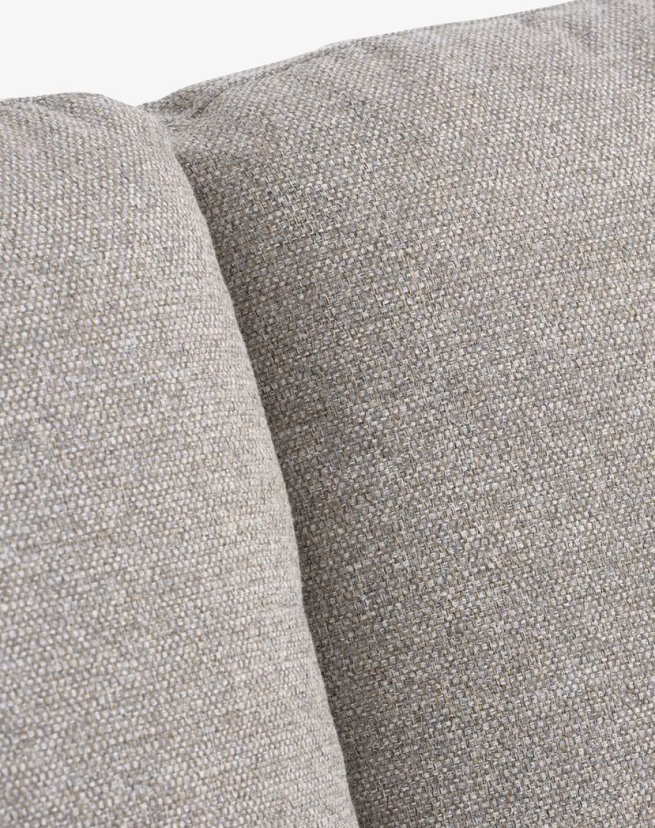 LYBYCanapé modulable LYBY 5 personnes méridienne tissu sable-JYSK Discount