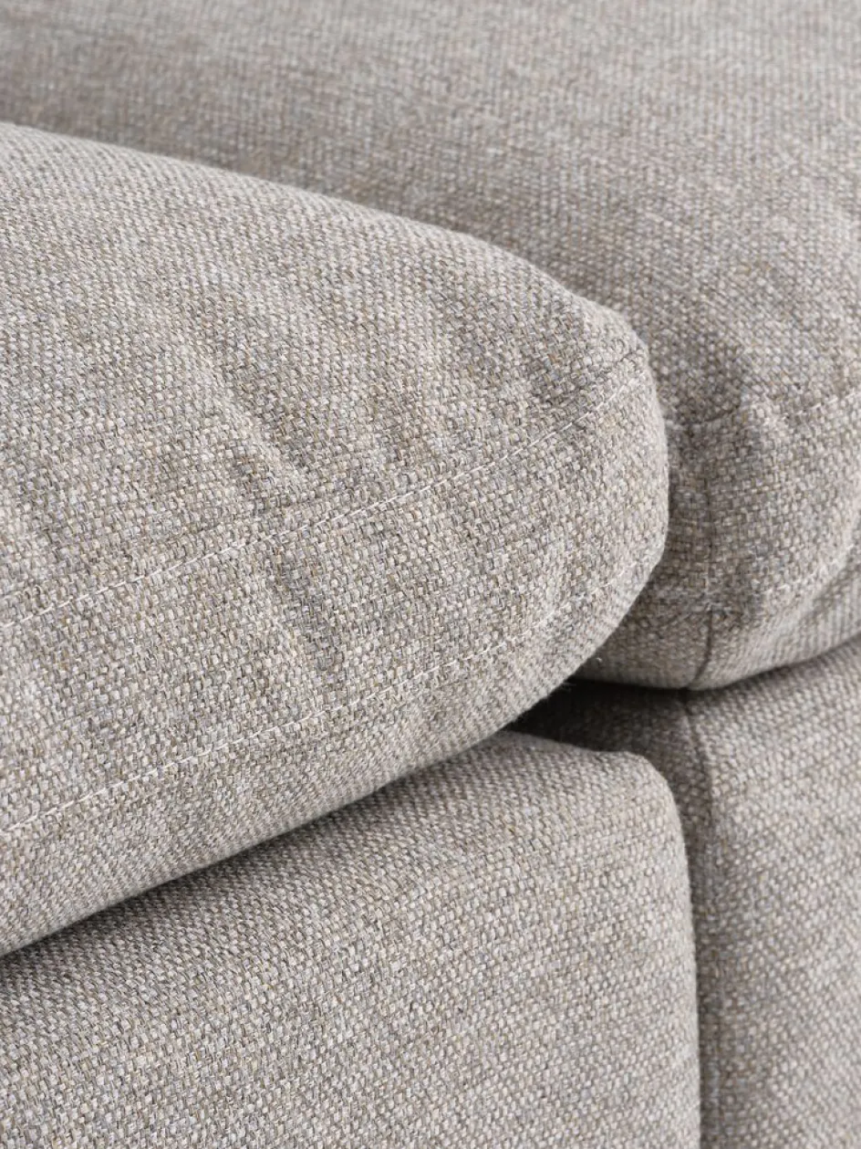 LYBYCanapé modulable LYBY 3 personnes méridienne tissu sable-JYSK Outlet