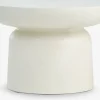 LYDUMTable basse LYDUM Ø60 fibre ciment beige-JYSK Sale