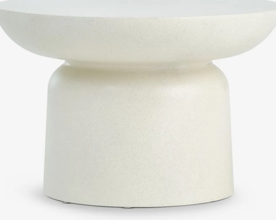 LYDUMTable basse LYDUM Ø60 fibre ciment beige-JYSK Sale