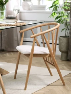 LYKSBORGChaise LYKSBORG /tissu blanc cassé-JYSK Discount