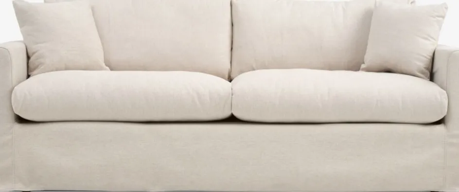 LYNGAACanapé LYNGAA 3 places housse amovible tissu beige-JYSK