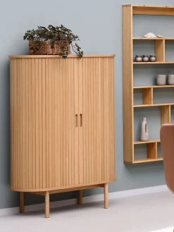 LYNGVIGArmoire LYNGVIG 90 cm 2 portes tambours-Royal Oak