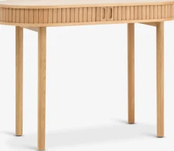 LYNGVIGConsole LYNGVIG 50x110 2 portes tambours chêne naturel-Royal Oak Clearance