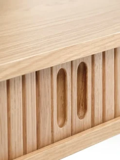 LYNGVIGConsole LYNGVIG 50x110 2 portes tambours chêne naturel-Royal Oak Clearance