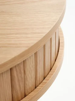 LYNGVIGConsole LYNGVIG 50x110 2 portes tambours chêne naturel-Royal Oak Clearance