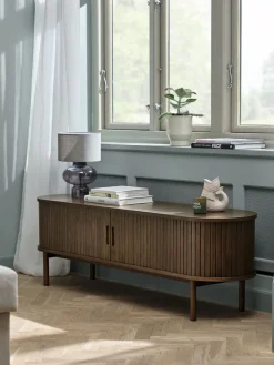 LYNGVIGMeuble TV LYNGVIG 160cm 2 portes tambours-Royal Oak Online