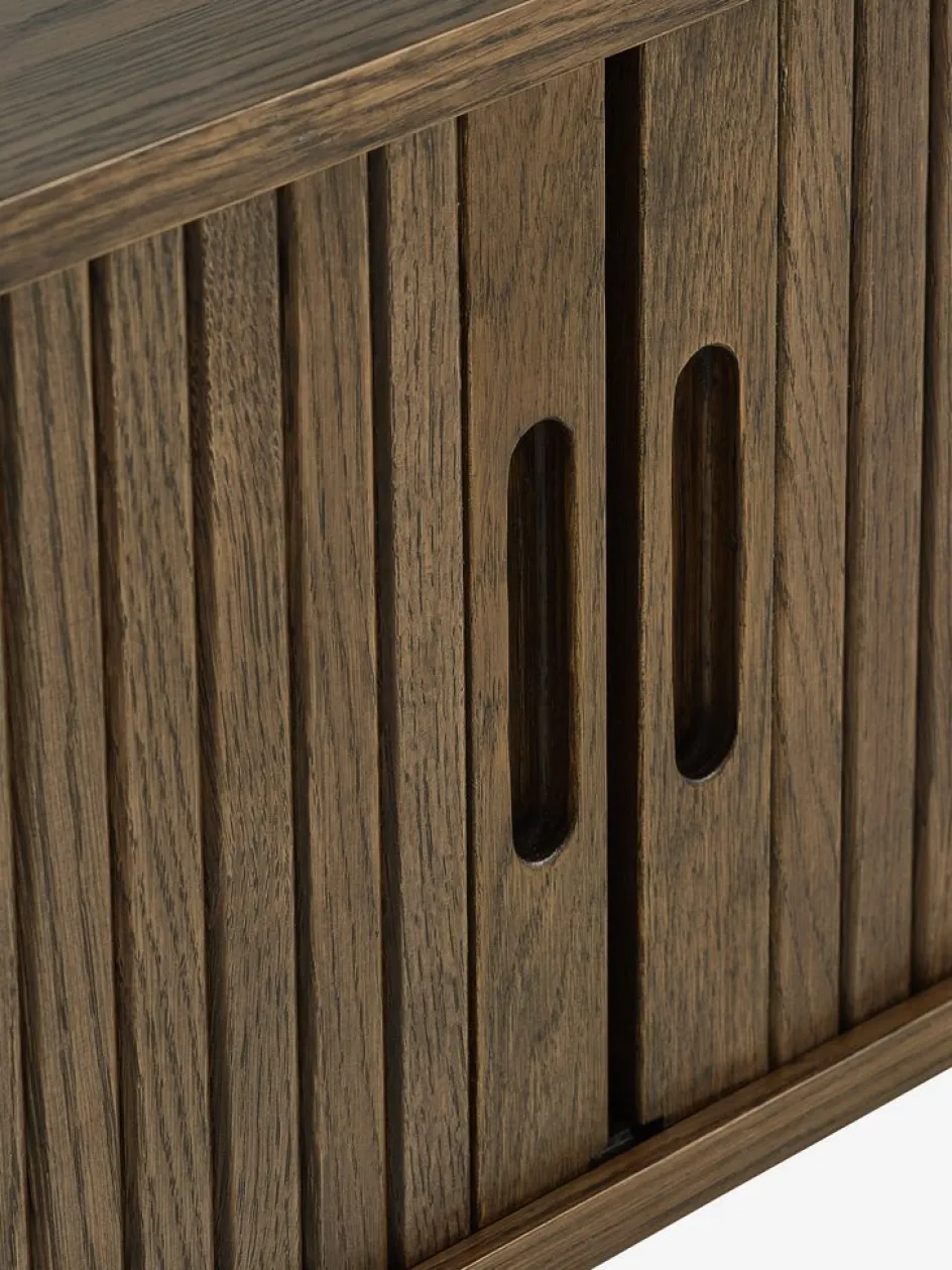 LYNGVIGMeuble TV LYNGVIG 160cm 2 portes tambours-Royal Oak Online