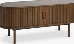 LYNGVIGMeuble TV LYNGVIG 120cm 2 portes tambours-Royal Oak Hot