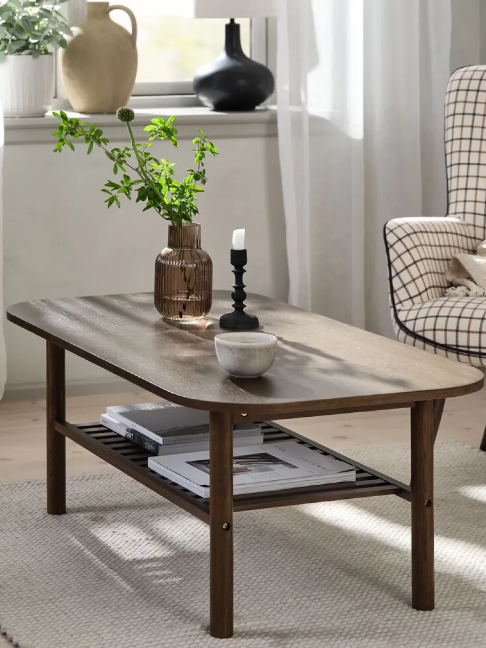 LYNGVIGTable basse LYNGVIG 60x110 1 tablette-Royal Oak Online