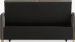 LYSTRUPCanapé convertible LYSTRUP 2 places tissu gris foncé-JYSK New