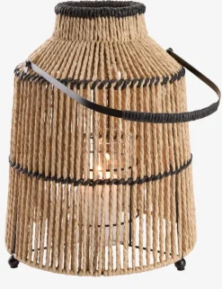 MAALTHELanterne MAALTHE Ø27xH35cm naturel/noir-JYSK Discount