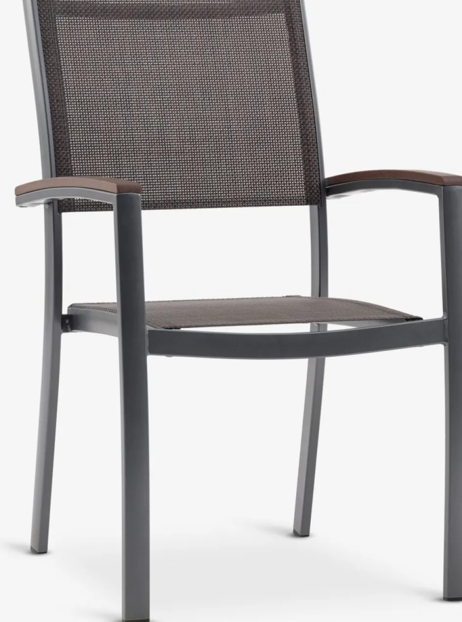 MADERNEChaise empilable MADERNE gris-JUTLANDIA Outlet