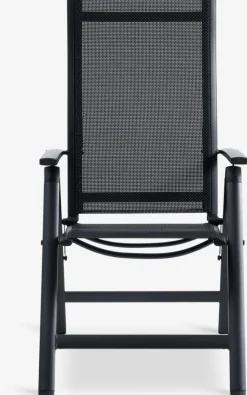 MADERUP + LOMMAMADERUP L205 table noir + 4 LOMMA chaises inclinables noir-JUTLANDIA Sale