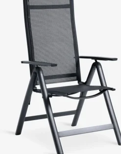 MADERUP + LOMMAMADERUP L150 table noir + 4 LOMMA chaises inclinable noir-JUTLANDIA Clearance