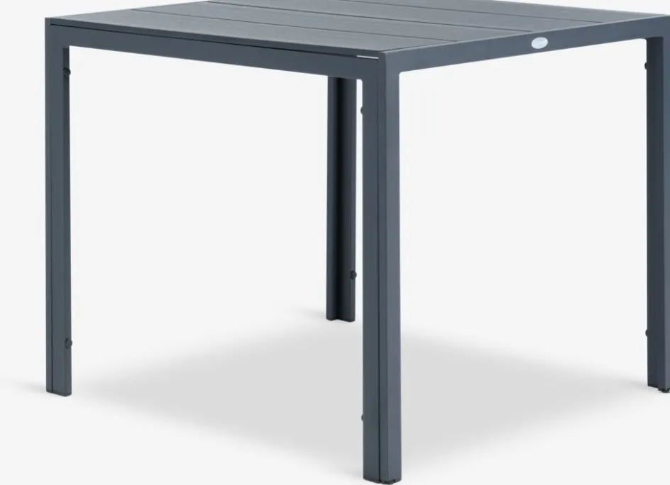 MADERUP + LOMMAMADERUP L90 table + 4 LOMMA chaises noir-JUTLANDIA Hot
