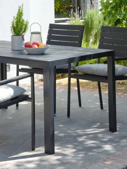 MADERUPTable de jardin MADERUP l90xL150 noir-JUTLANDIA Online