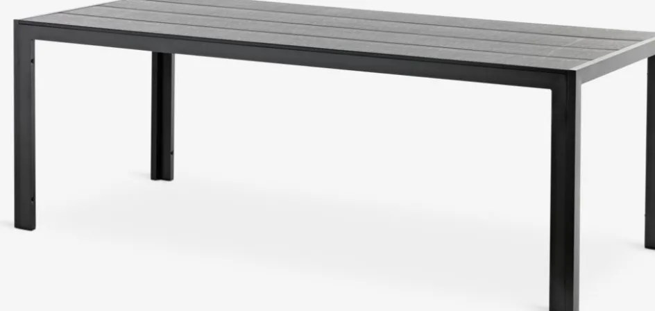MADERUPTable de jardin MADERUP l90xL205 noir-JUTLANDIA Online