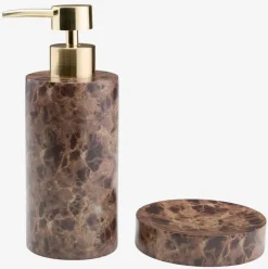 MAKARYDVide-poche MAKARYD Ø10xH2cm effet marbre brun-JYSK New