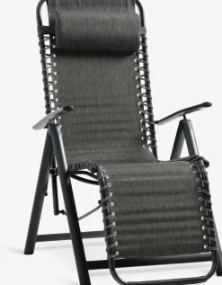 MAKHOLMChaise relax MAKHOLM gris-JUTLANDIA Sale