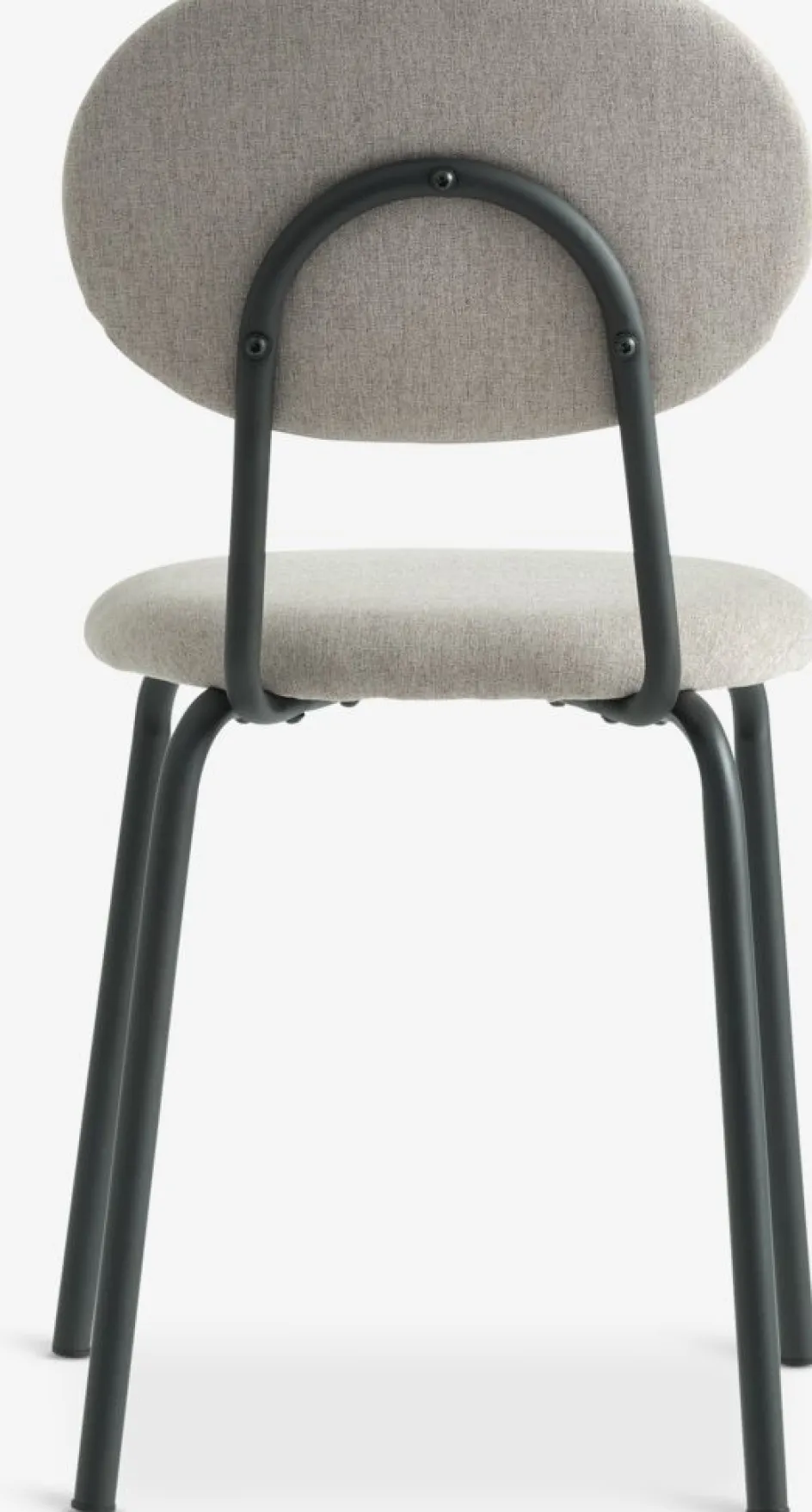 MALTChaise MALT tissu sable/noir-JYSK Online