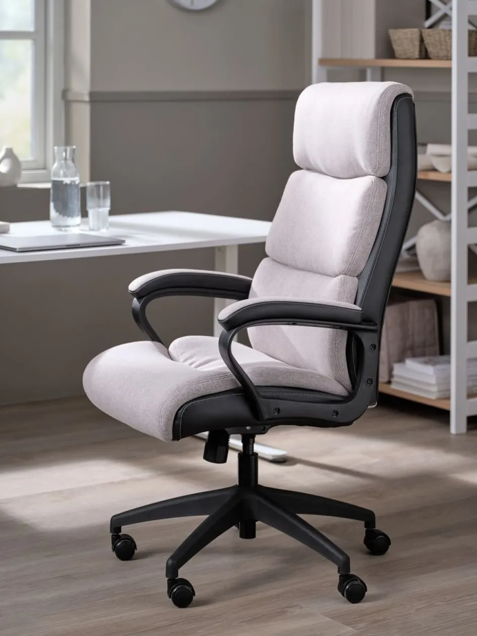 MARBJERGFauteuil de bureau MARBJERG gris/noir-JYSK Online
