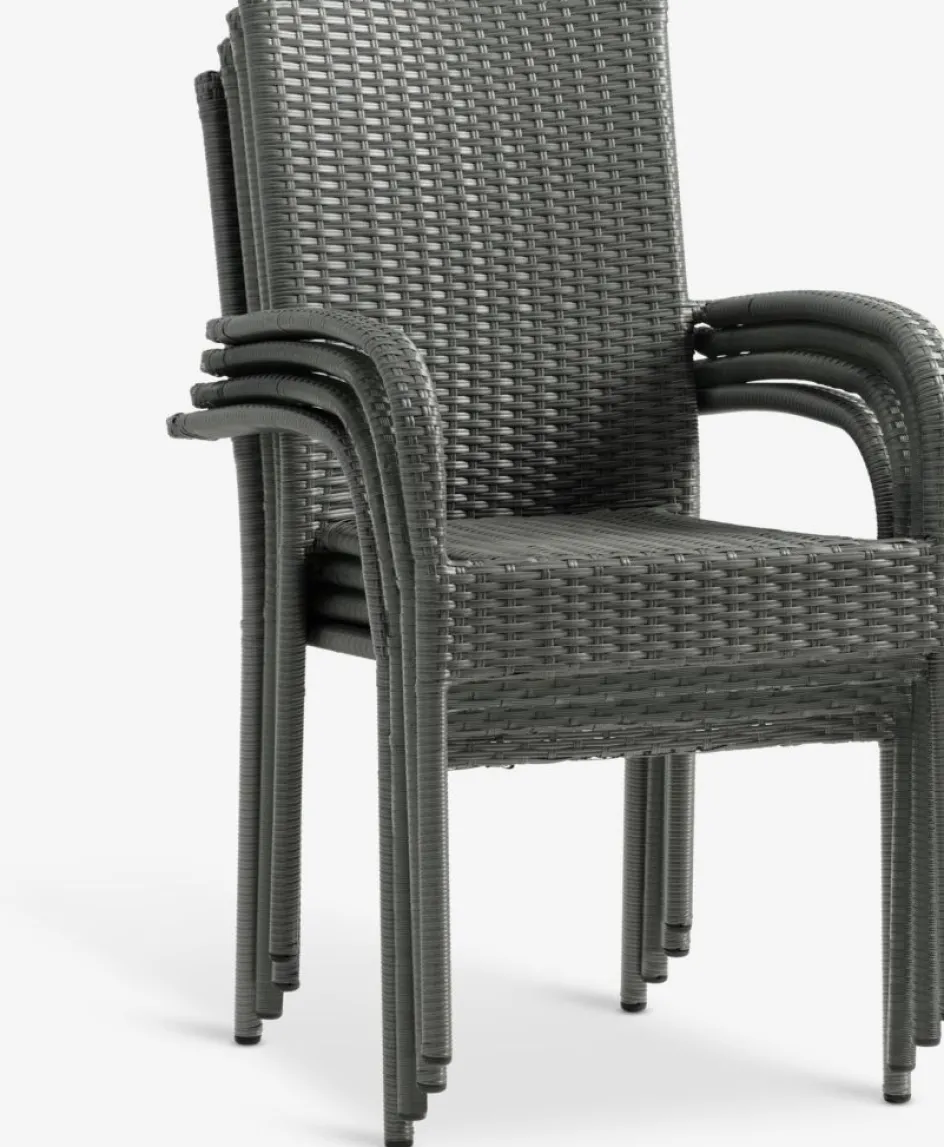 MARIELYST + GUDHJEMMARIELYST L150 table + 4 GUDHJEM chaises-JYSK Clearance