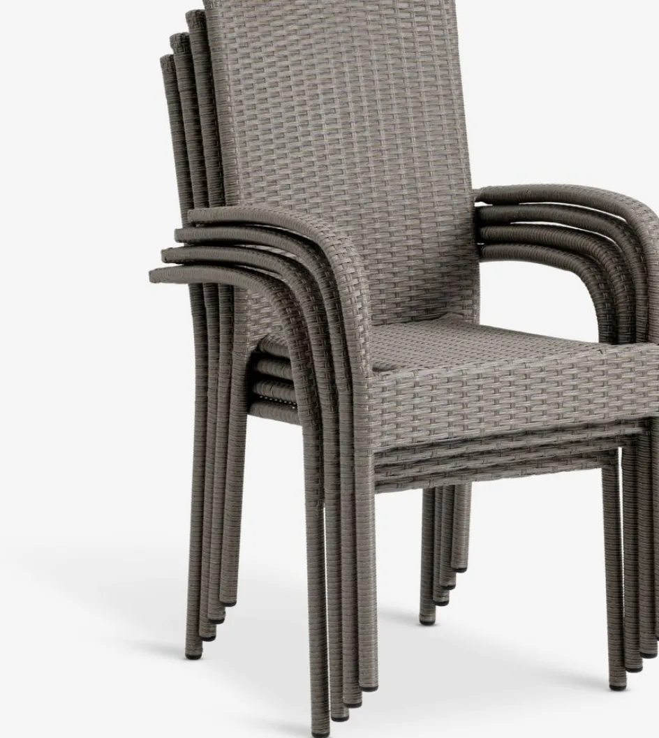 MARIELYST + GUDHJEMMARIELYST L205 table + 4 GUDHJEM chaises naturel-JYSK Clearance