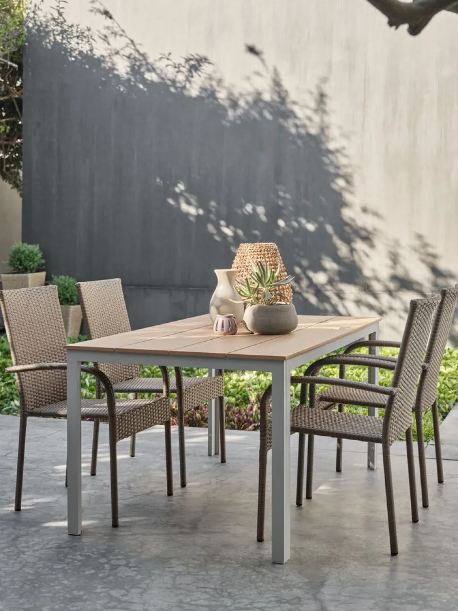 MARIELYSTTable de jardin MARIELYST l90xL150-JUTLANDIA Discount