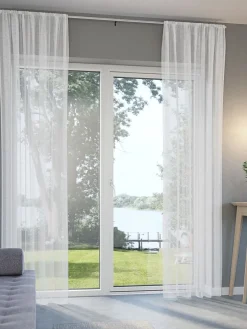 MARISKORideau MARISKO 1x140x300 blanc-JYSK