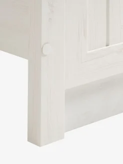 MARKSKELCadre de lit MARKSKEL 140x190 coloris blanc/chêne naturel-JYSK