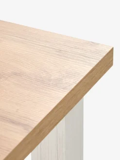 MARKSKELTable MARKSKEL 90x150/193 blanc/coloris chêne naturel-JYSK Best