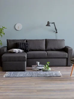 MARSLEVCanapé convertible avec méridienne MARSLEV tissu-JYSK