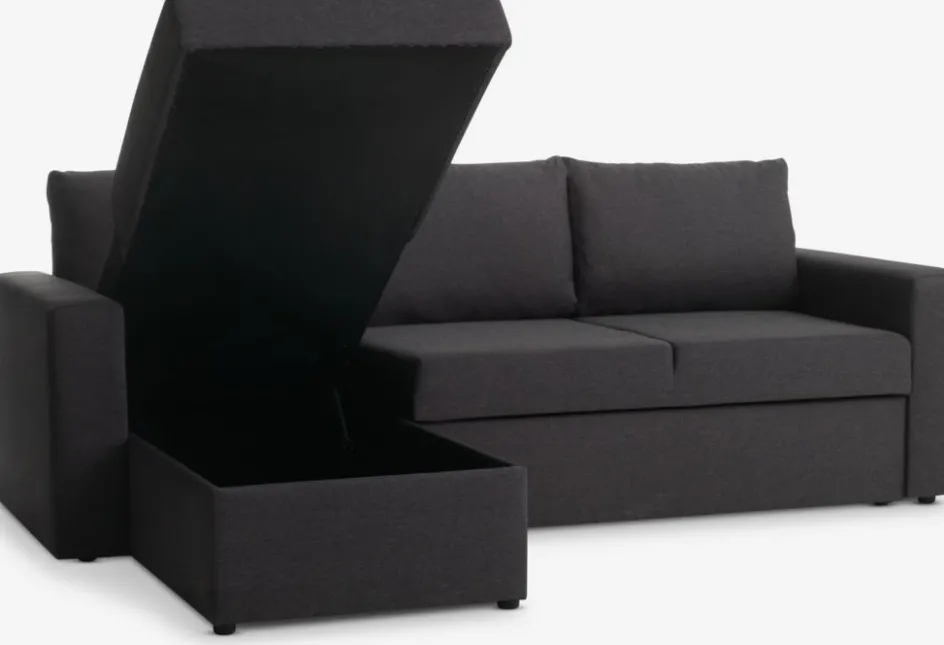 MARSLEVCanapé convertible avec méridienne MARSLEV tissu-JYSK