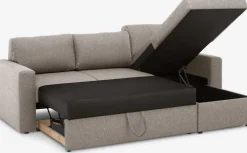 MARSLEVCanapé convertible avec méridienne MARSLEV tissu-JYSK