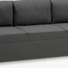 MARSLEVCanapé convertible MARSLEV 3 places tissu gris foncé-JYSK New