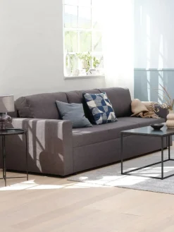 MARSLEVCanapé convertible MARSLEV 3 places tissu gris foncé-JYSK New