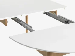 MARSTRANDTable MARSTRAND Ø110/110x200 blanc/naturel-JYSK Hot