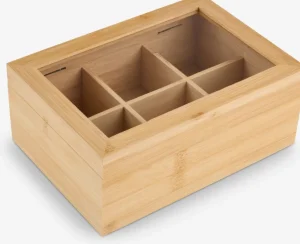 MATHIASBoîte à thé MATHIAS l16xL23xH9cm naturel-JYSK Discount