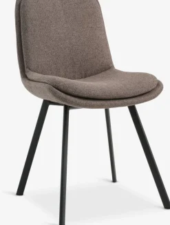 MELBYChaise MELBY tissu brun clair/noir-JYSK New