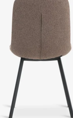 MELBYChaise MELBY tissu brun clair/noir-JYSK New