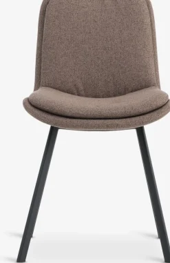 MELBYChaise MELBY tissu brun clair/noir-JYSK New