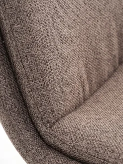 MELBYChaise MELBY tissu brun clair/noir-JYSK New