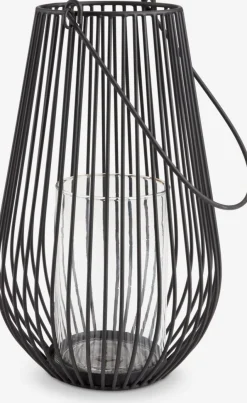 MELIASLanterne MELIAS Ø21xH34cm noir-JYSK Outlet