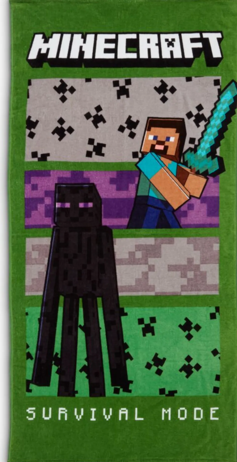 MINECRAFTGoldDrap de douche MINECRAFT 70x140-JYSK Best